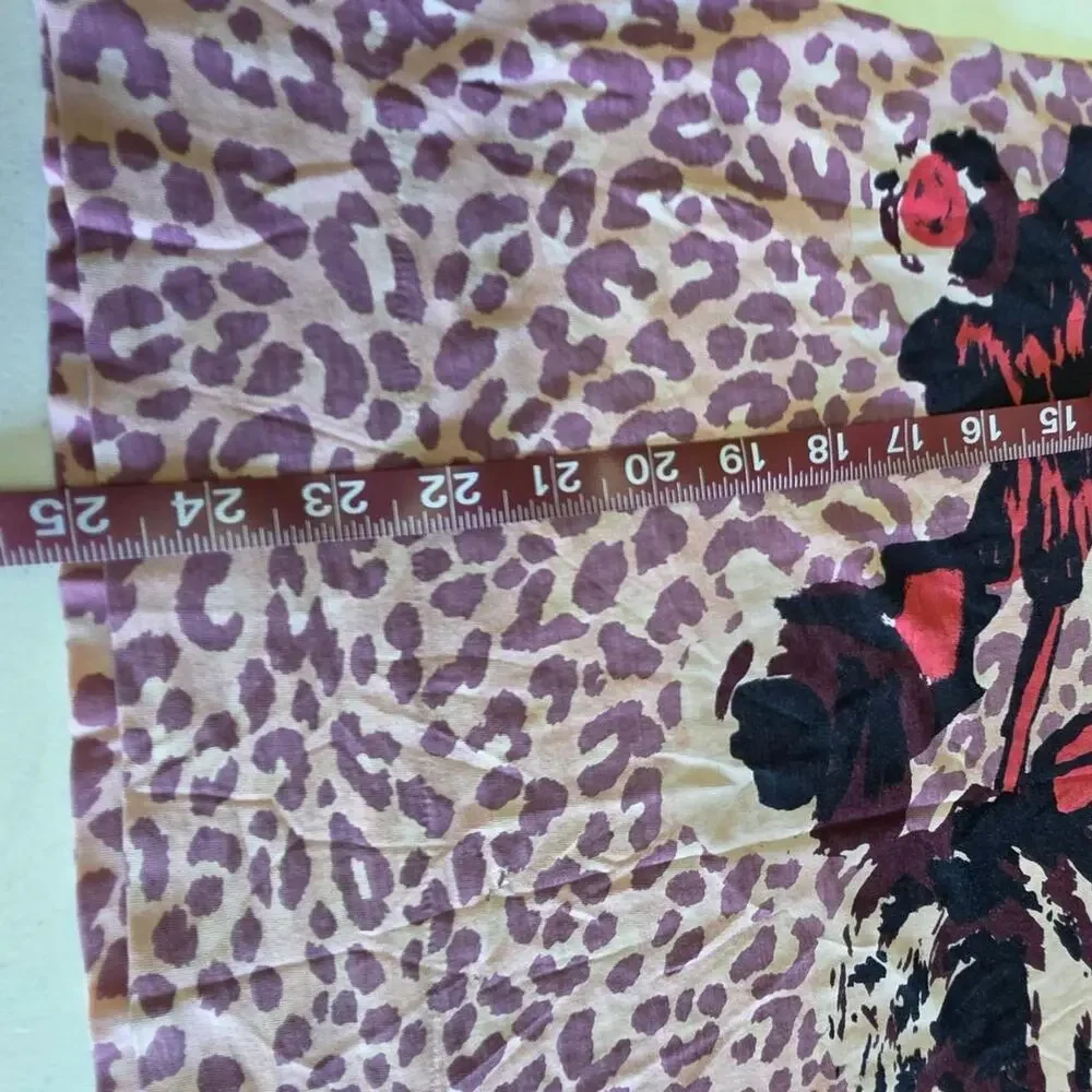 Tory burch leopard print cotton